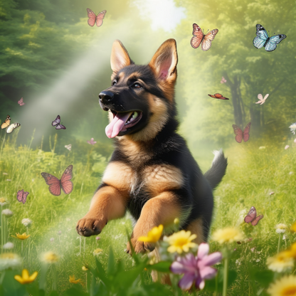 Dog German Shepherd | Diamond Painting