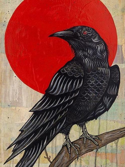 Crow | Diamond Painting