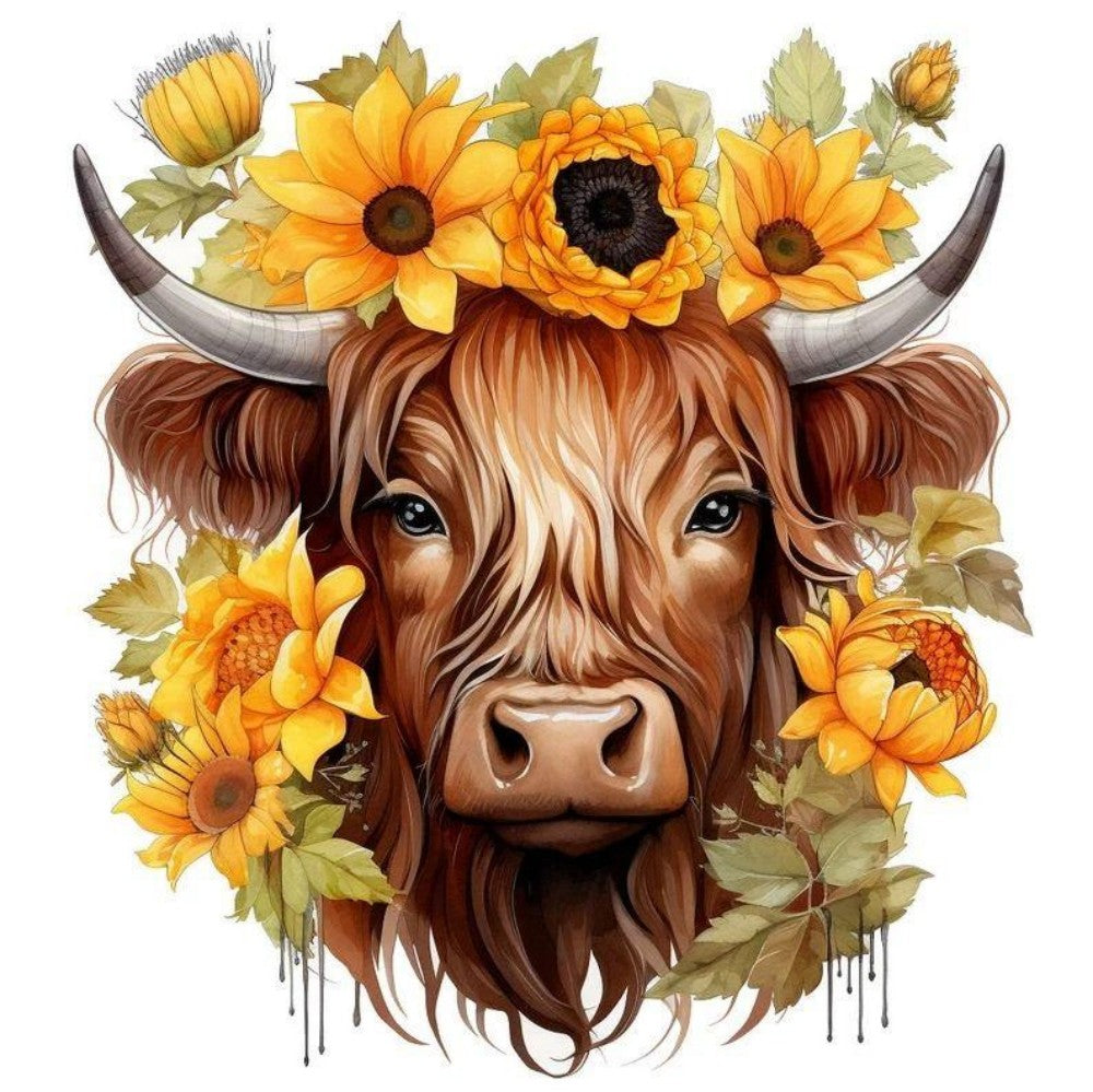 Highland Cow | Diamond Painting