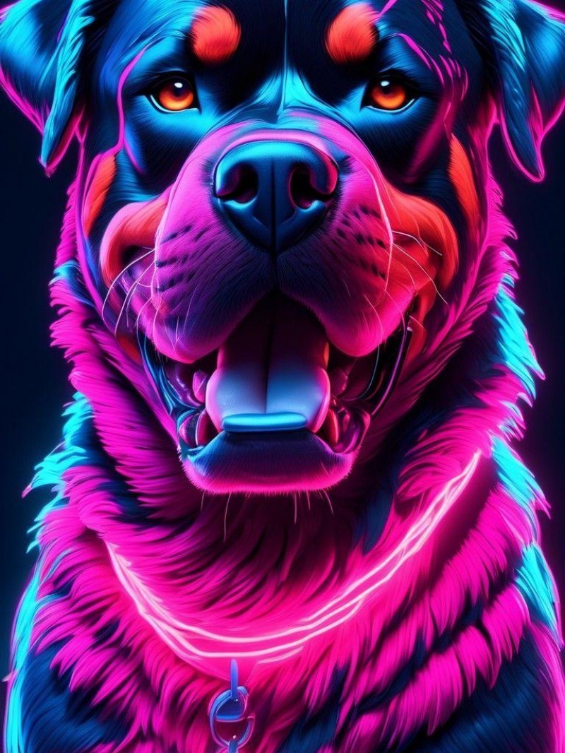 Rottweiler Dog | Diamond Painting