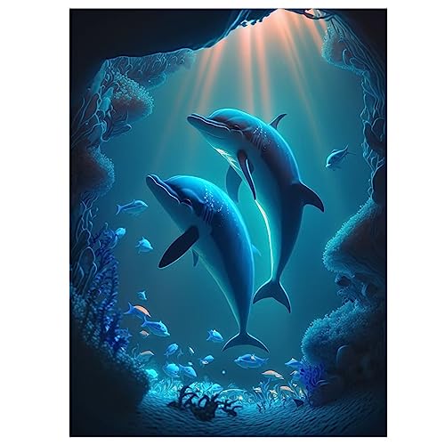 Dolphin | Cross Stitch Embroidery