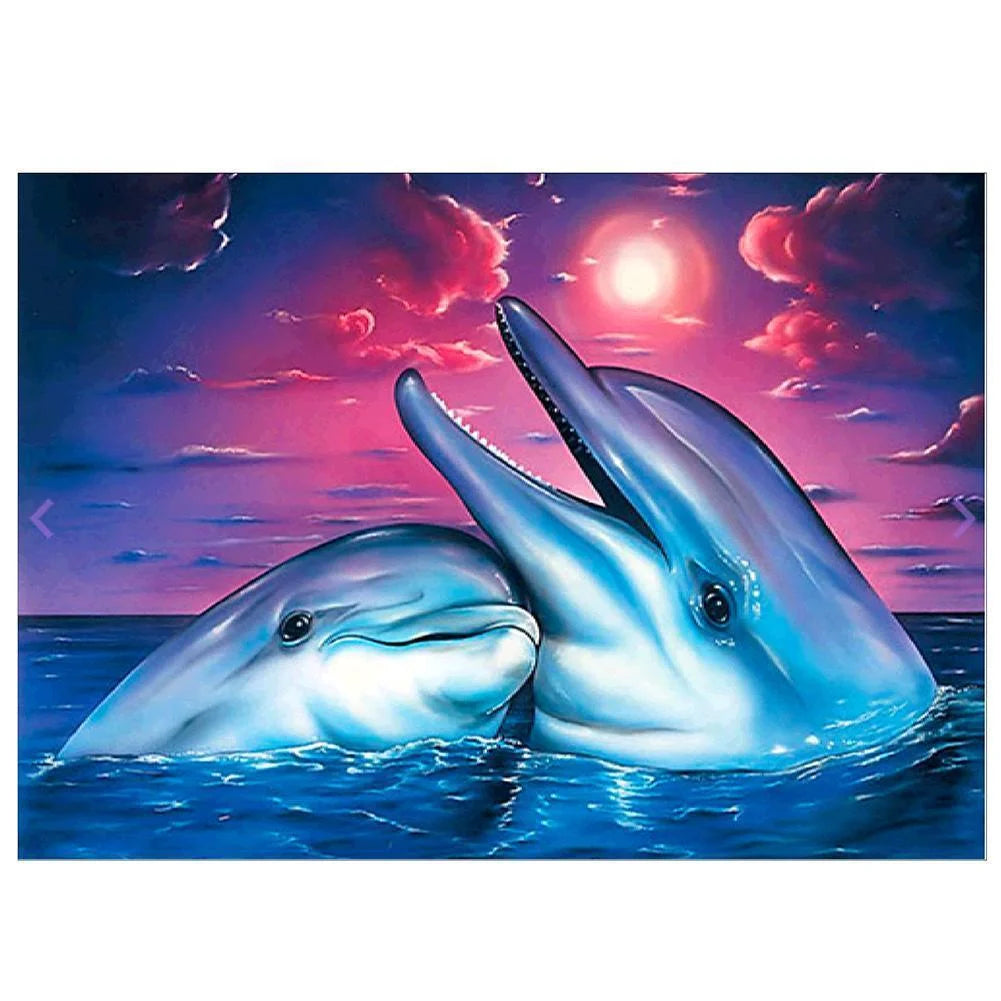 Dolphin | Cross Stitch Embroidery
