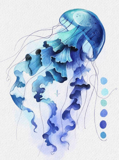 Jellyfish | Diamond Painting