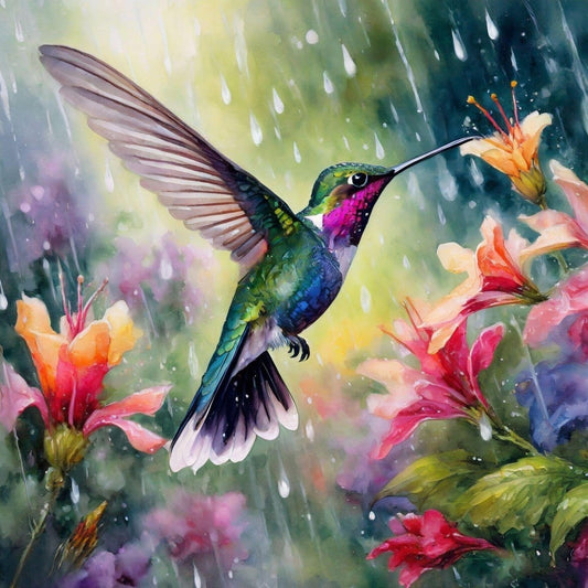 Hummingbird | Diamond Painting