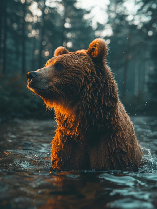 Brown Bear | Diamond Painting