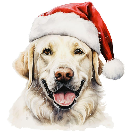 Christmas Dog | Diamond Painting