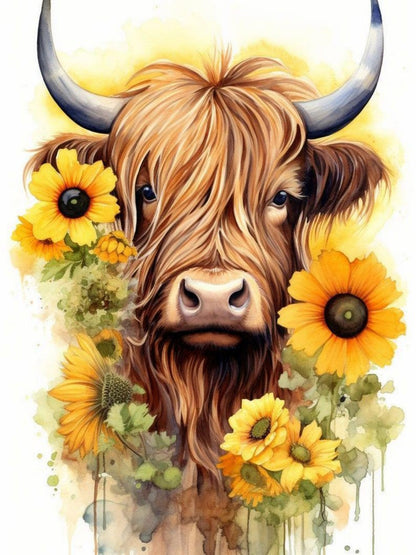 Highland Cow | Diamond Painting