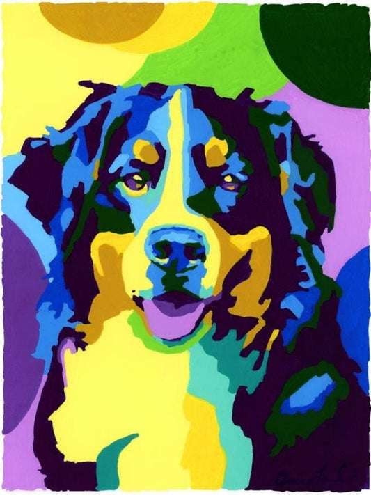 Bernese Mountain Dog | Diamond Painting