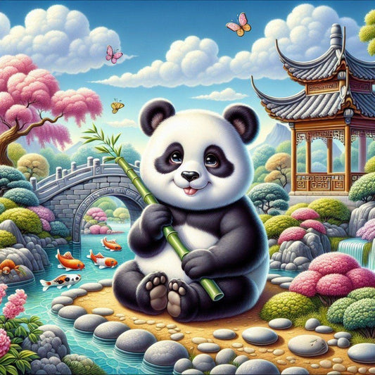 Panda | Diamond Painting