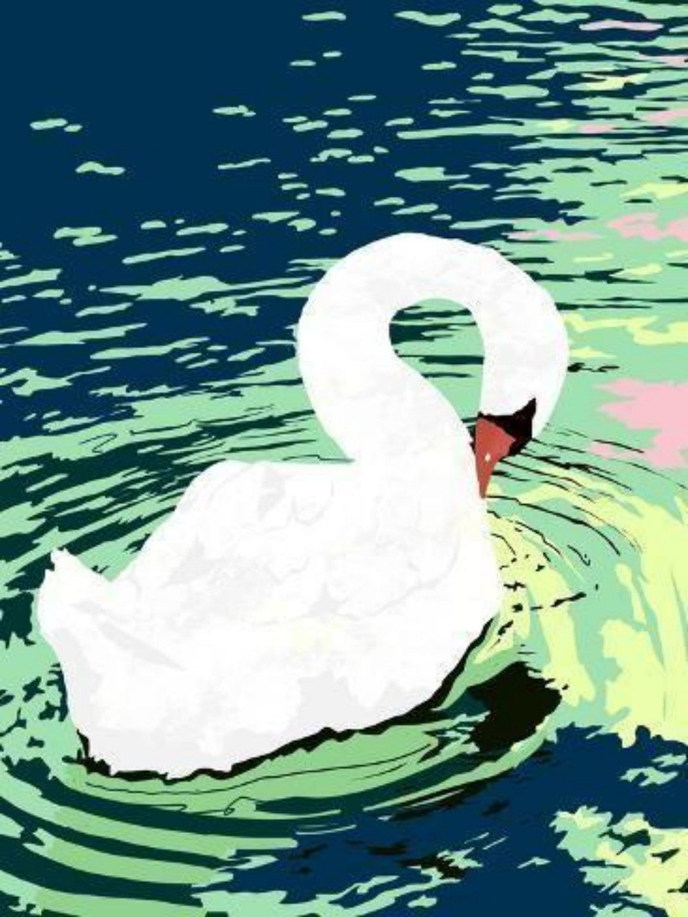 Swan | Diamond Painting