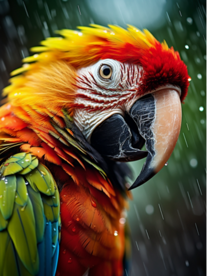 Macaw | Diamond Painting