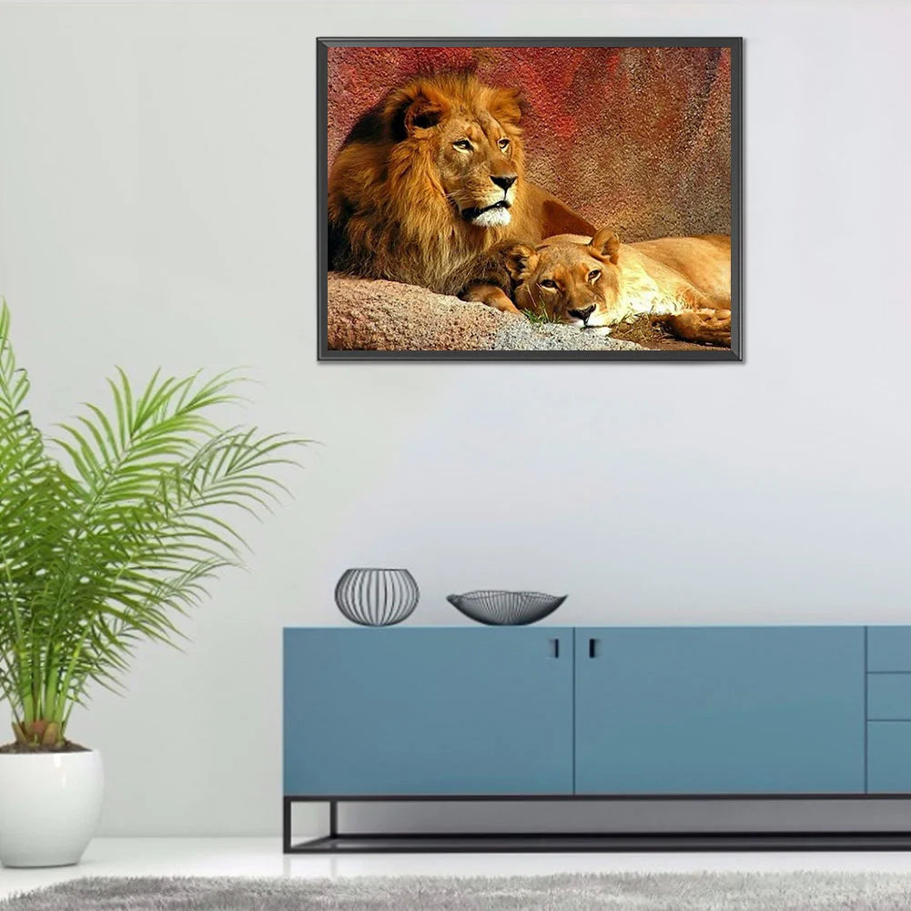 Lion | Diamond Painting