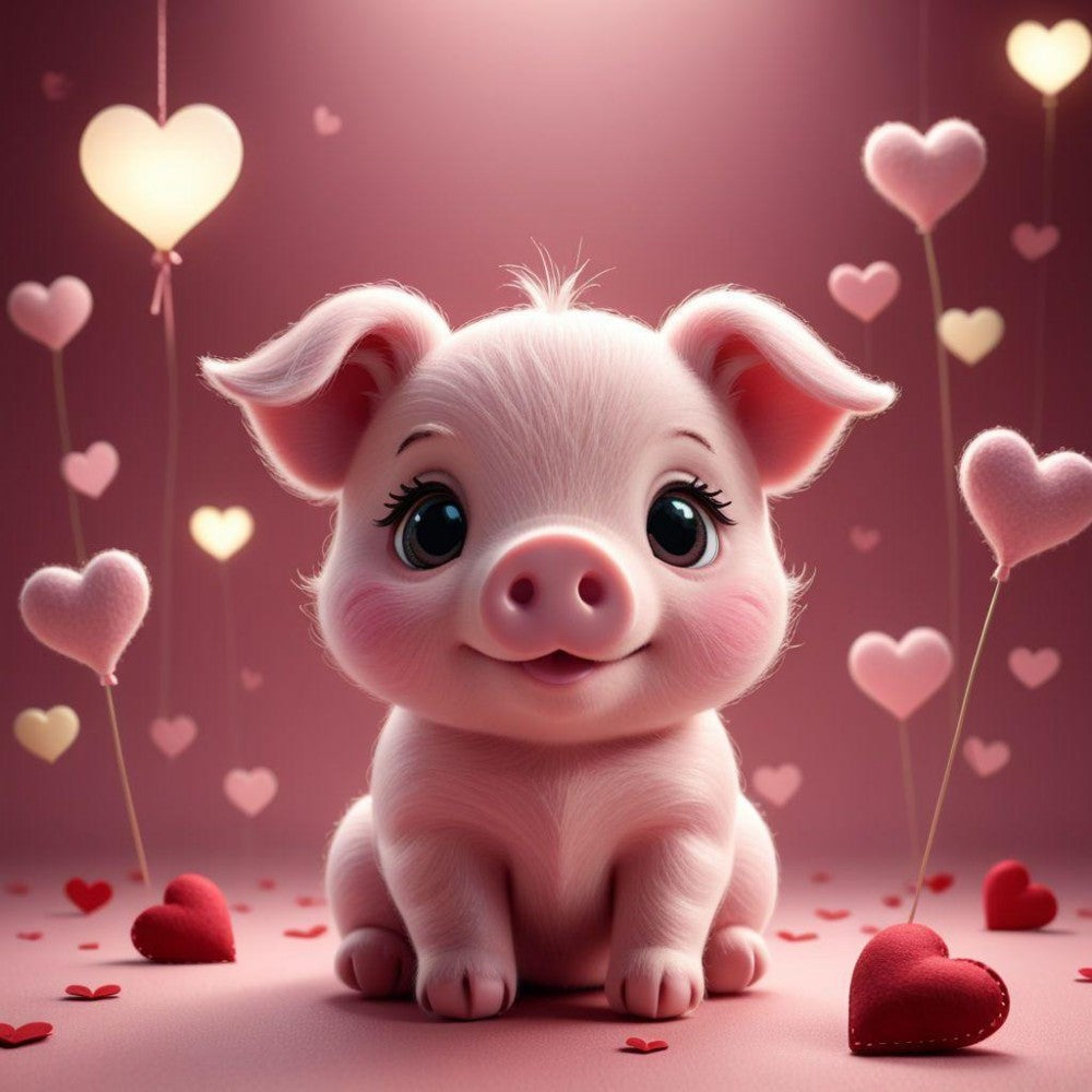 Pig | Diamond Painting