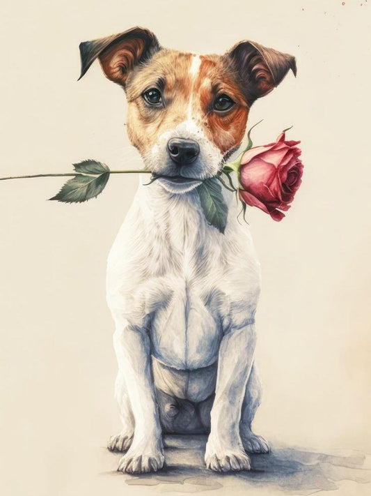 Dog Jack Russell | Diamond Painting