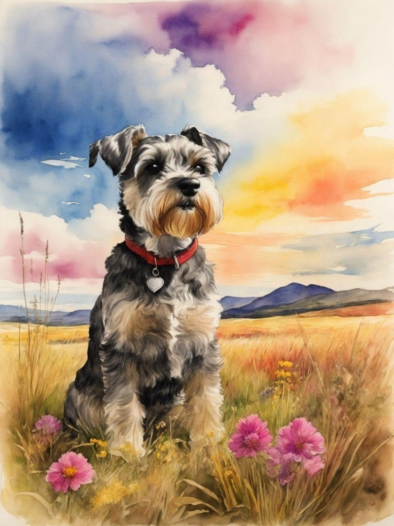 Dog Schnauzer | Diamond Painting