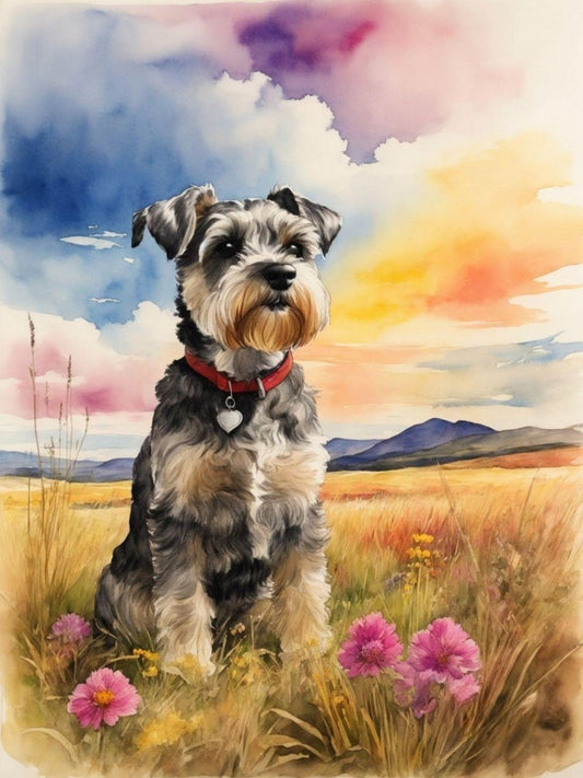 Dog Schnauzer | Diamond Painting