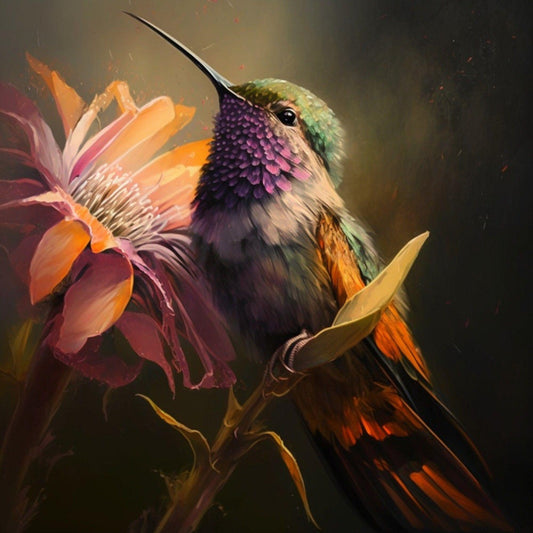 Hummingbird | Diamond Painting