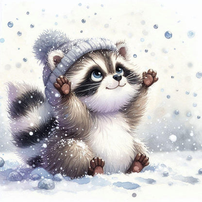 Raccoon | Diamond Painting
