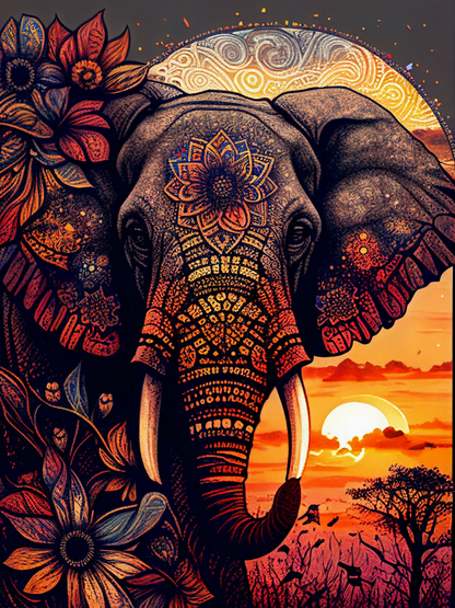 Elephant | Diamond Painting