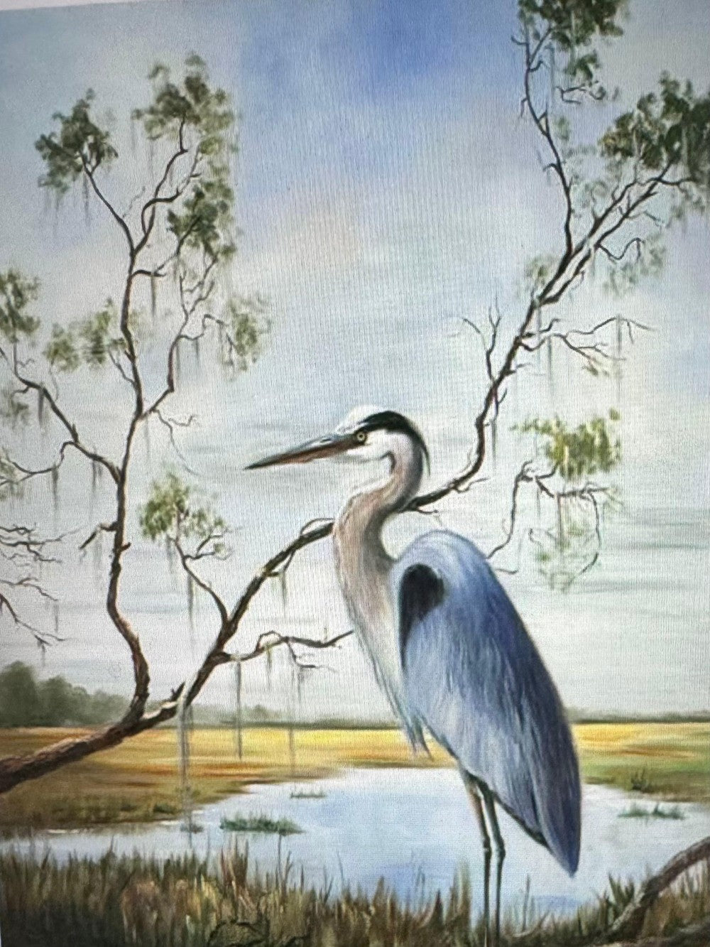 Blue Heron | Diamond Painting