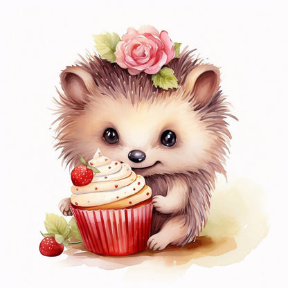Hedgehog | Diamond Painting