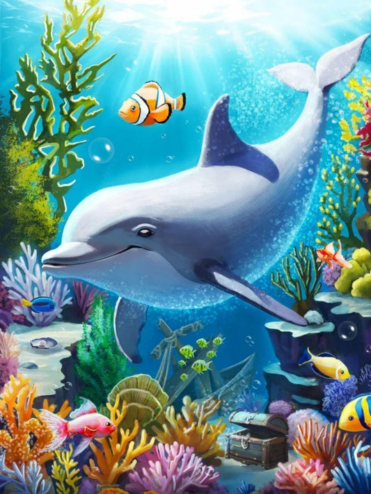 Dolphin | Diamond Painting