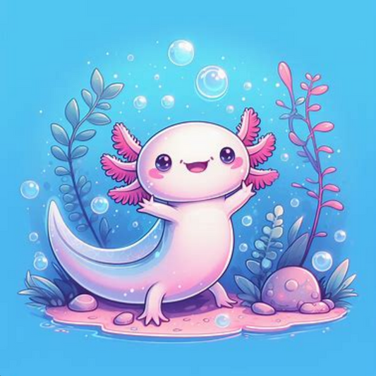 Axolotl | Diamond Painting