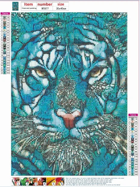 Tiger | Diamond Painting