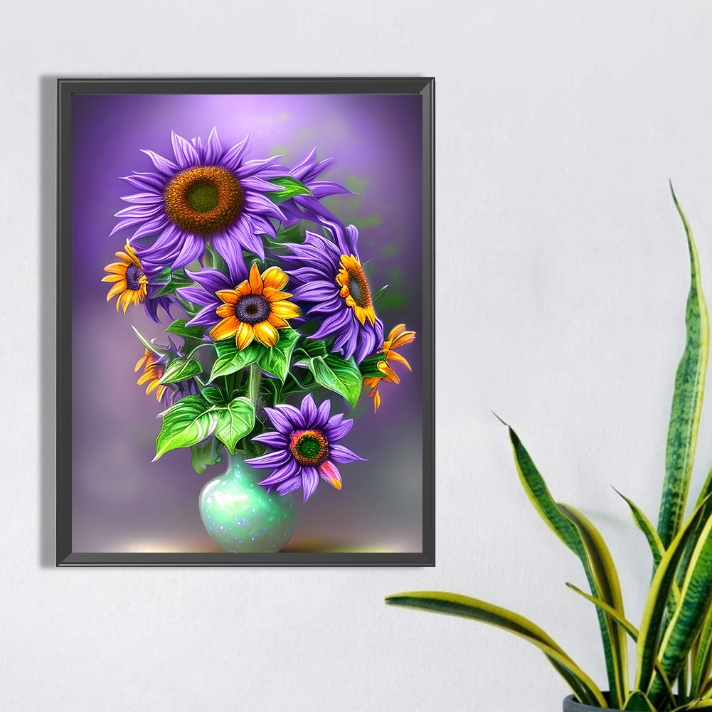 Flowers In The Vase | Diamond Painting