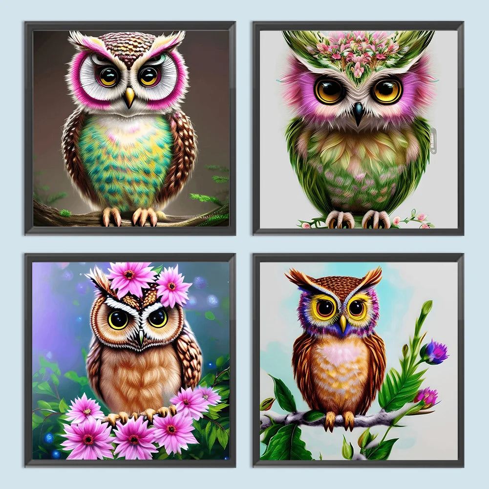 Owl | Diamond Painting