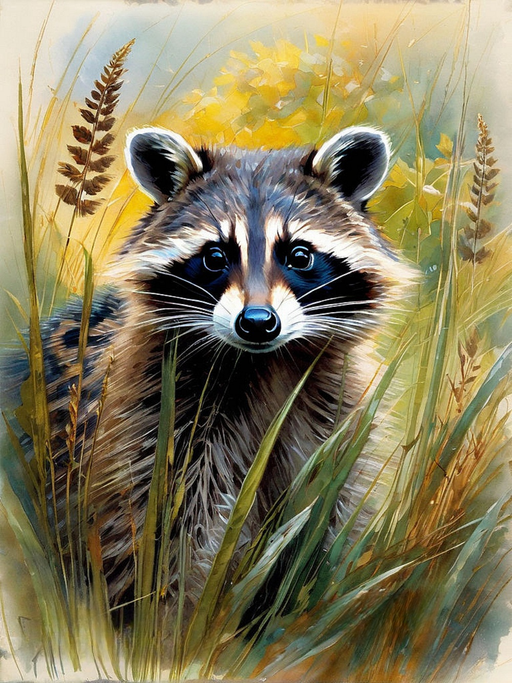 Raccoon | Diamond Painting