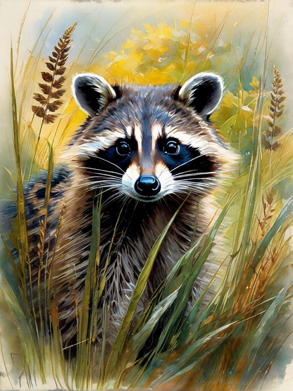 Raccoon | Diamond Painting