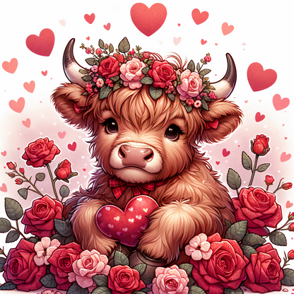 Highland Cow | Diamond Painting