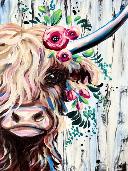 Highland Cow | Diamond Painting