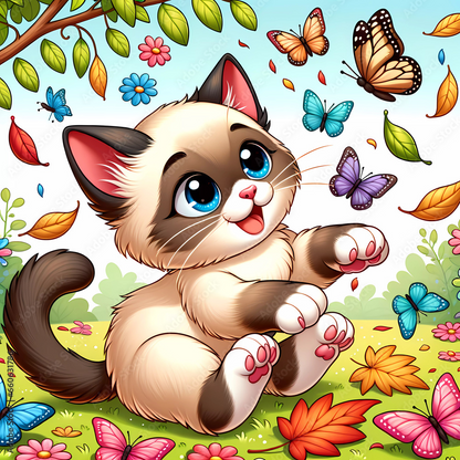 Siamese Cat | Diamond Painting