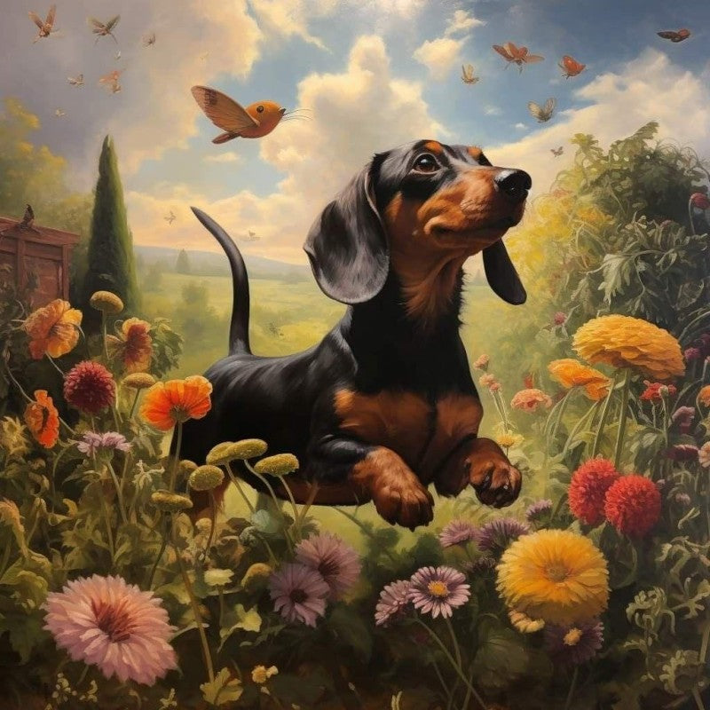 Dachshund Dog | Diamond Painting