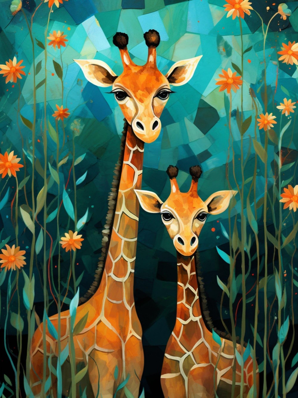 Giraffe | Diamond Painting