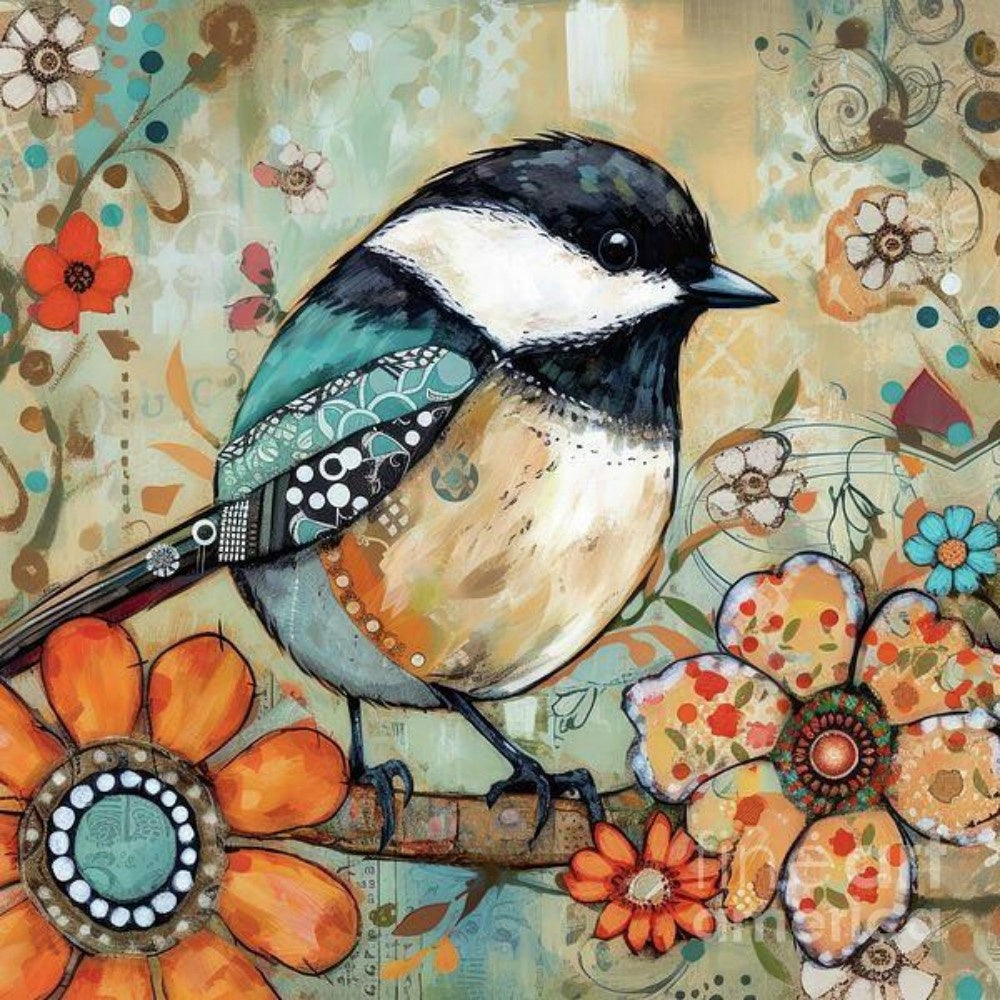 Chickadee | Diamond Painting