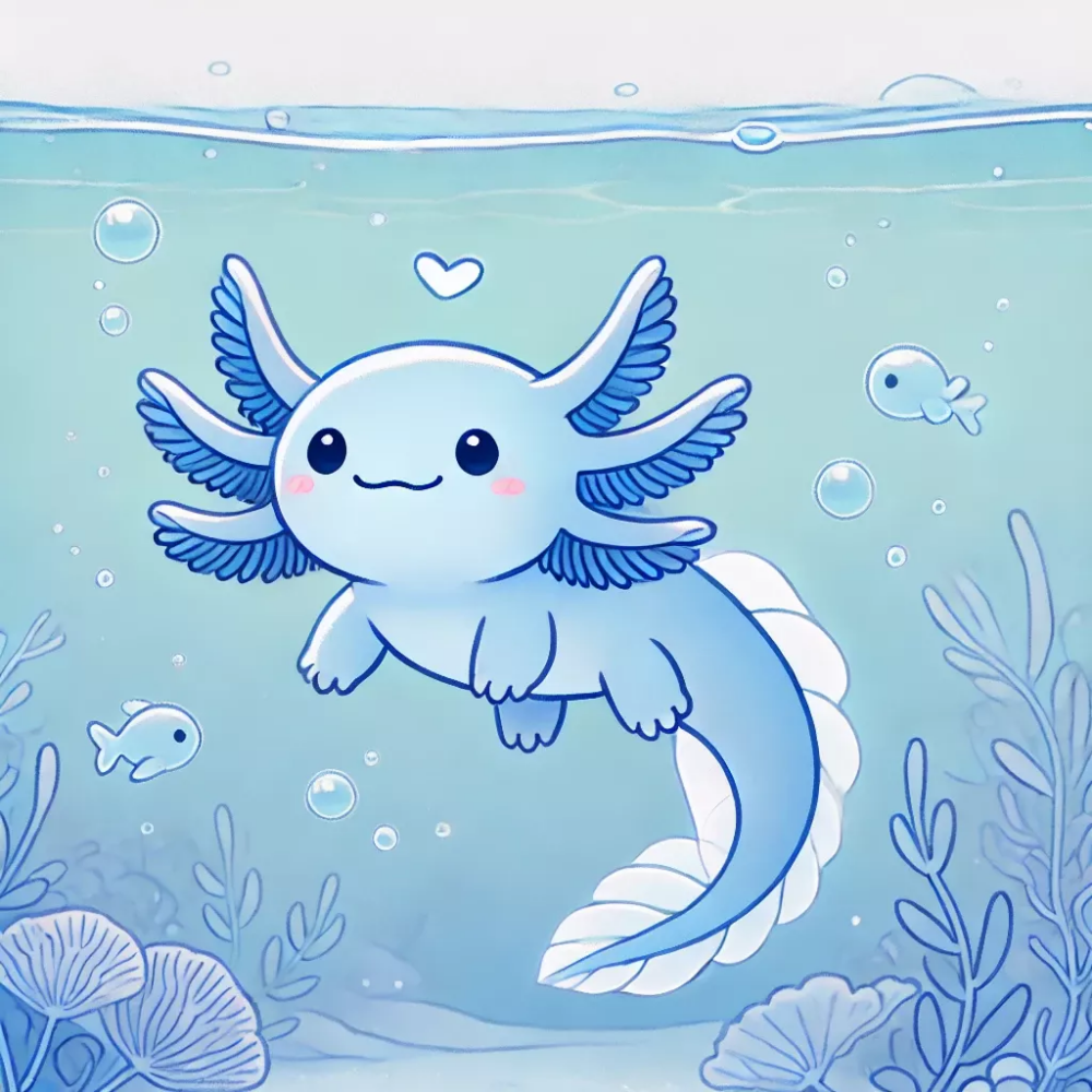 Axolotl | Diamond Painting