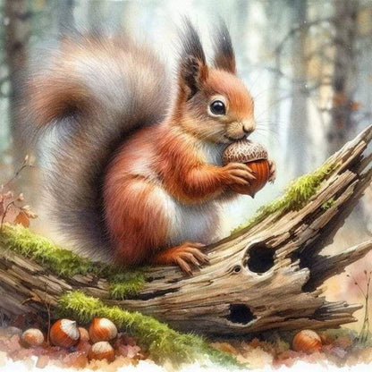 Squirrel | Diamond Painting