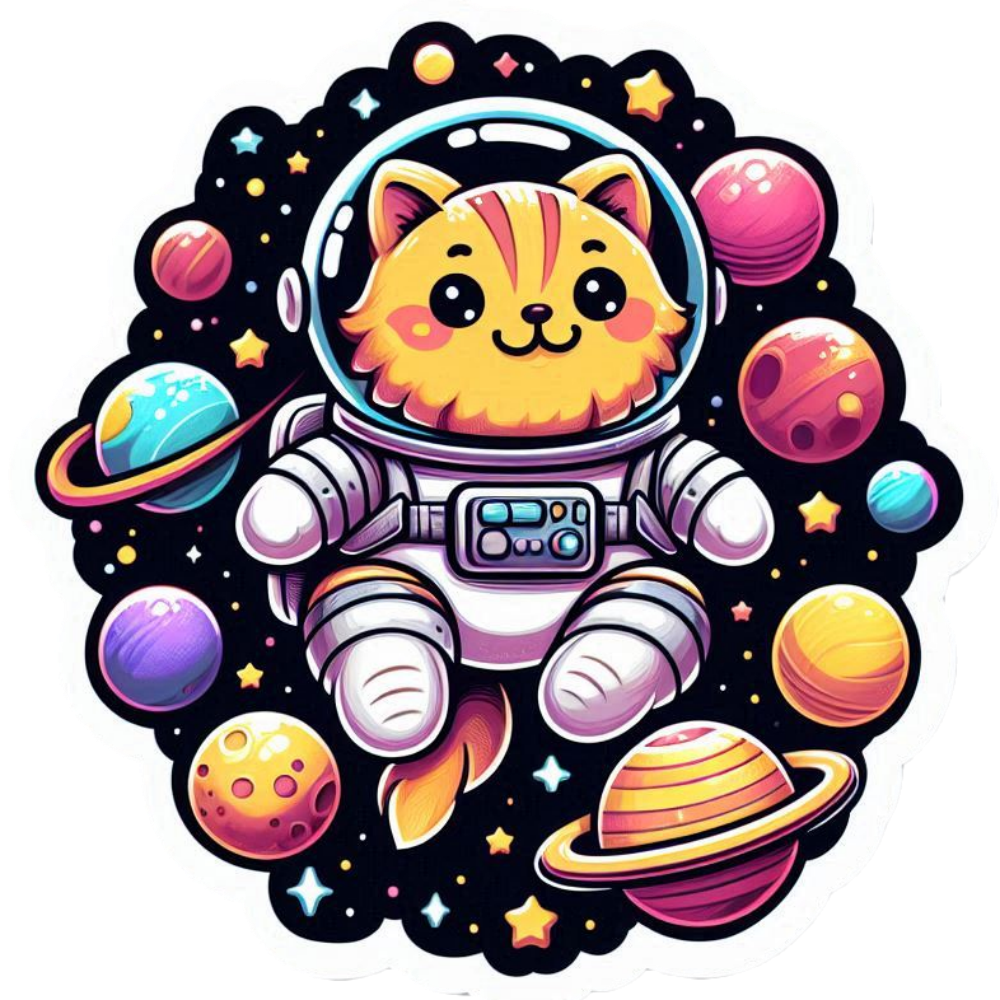 Cats in Space | Diamond Painting