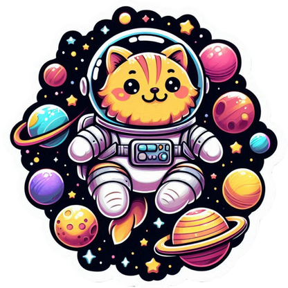 Cats in Space | Diamond Painting