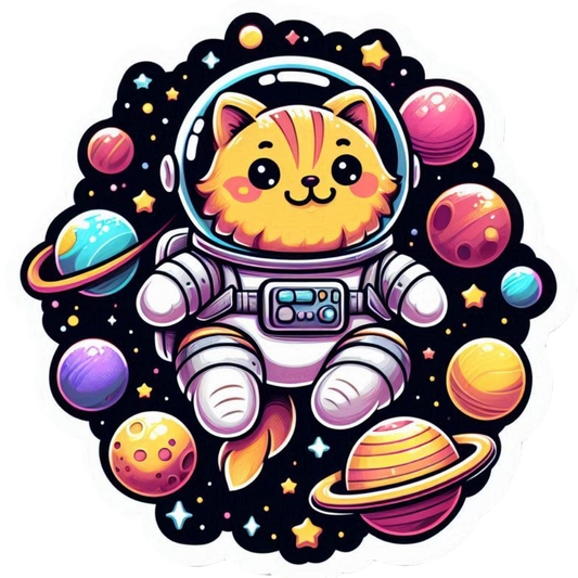 Cats in Space | Diamond Painting