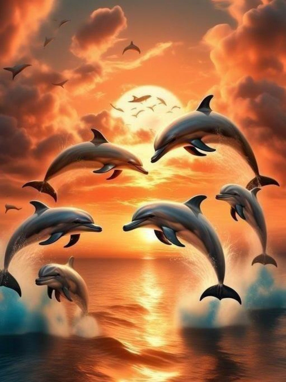 Dolphin | Diamond Painting