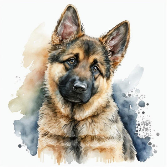 Dog German Shepherd | Diamond Painting