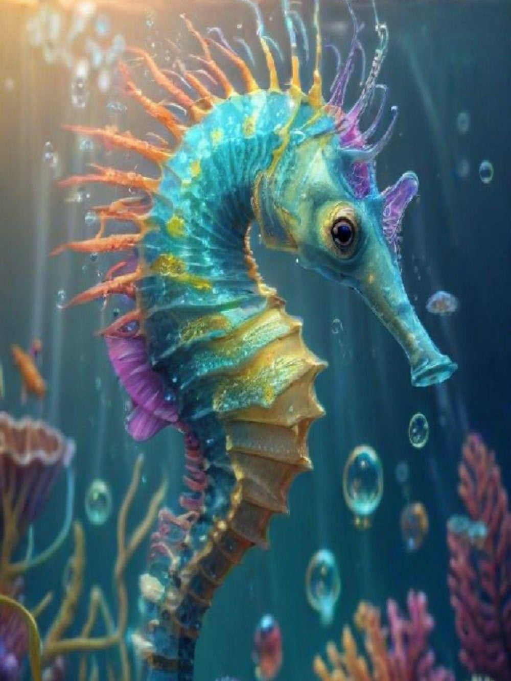 Seahorse | Diamond Painting