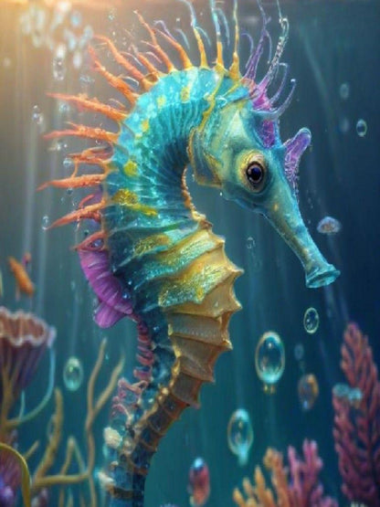 Seahorse | Diamond Painting