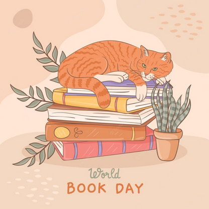 Cat Bookshelf | Diamond Painting