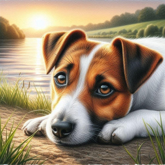 Dog Jack Russell | Diamond Painting