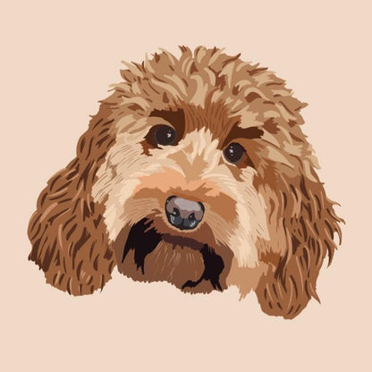 Labradoodle Dog | Diamond Painting